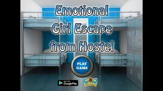 emotional girl escape from hostel video walkthrough