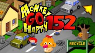 Игра "Счастливая Обезьянка 152" (Monkey GO Happy 152) - прохождение