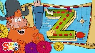 Captain Seasalt and the ABC Pirates go on a Zany Adventure on "Z" Island