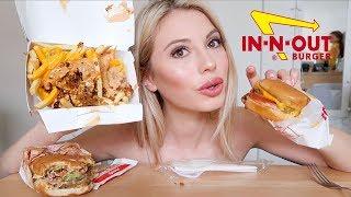 IN-N-OUT Mukbang! (eating show)