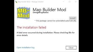 GTA V Map Builder Mod the installation failed FIX | super easy