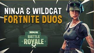 Ninja & WildCat Insane Duos! - Fortnite Battle Royale Gameplay