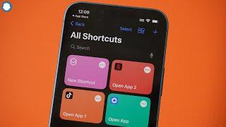 How To Create Shortcuts On Iphone IOS 16 - App Icons & Automations!