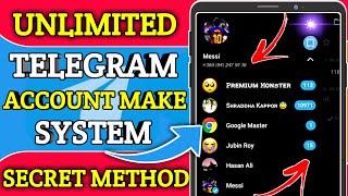 How To Create Unlimited Telegram Account Without Phone Number | Multiple Telegram Account Method