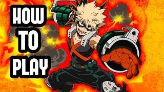 HOW TO PLAY BAKUGO! |  MY HERO ULTRA RUMBLE