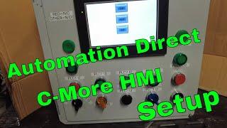 Beginners Guide To Programming An HMI From Automation Direct