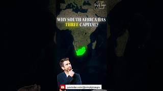 South Africa has 3 capitals | Why South Africa Has 3 Capital Cities | A country with 3 capitals