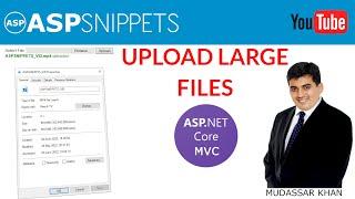 Uploading Large Files in ASP.Net Core