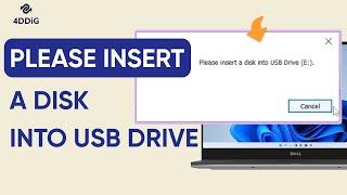 [2024] How To Fix Please Insert A Disk Into USB Drive Error Win11| Removable Disk Not Detected