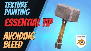 Essential Texture Painting Tip - Avoiding Bleed