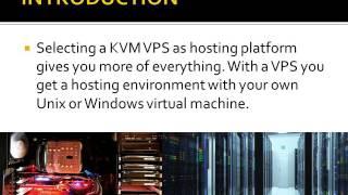 KVM VPS hosting