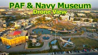 PAF  Museum & Pakistan Maritime Museum Karachi- Drone View