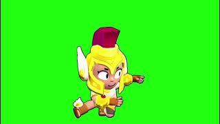 HERMES MAX WINNING POSE GREEN SCREEN BRAWL STARS