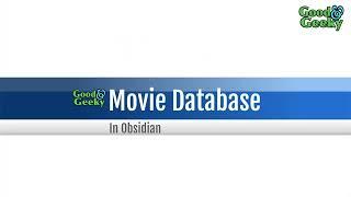 Obsidian Movie Database Enhanced