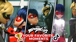 MIRACULOUS |  Best Ladynoir Moments as Voted for by Fans 