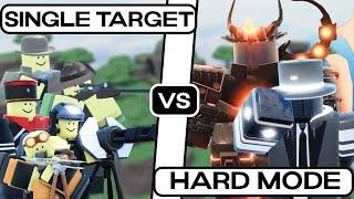 Can Single Target Towers Beat Hard Mode? | Tower Blitz