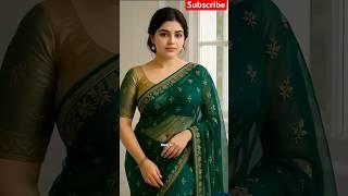 Is She Even Real? This AI Saree Queen Will Leave You Speechless!  #shorts #ailookbook #aisaree #ai