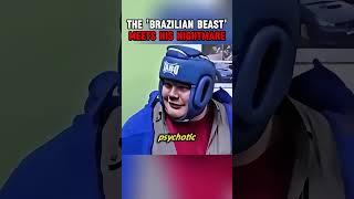 The 'Brazilian Beast'Meets His Nightmare#boxing #mma #sport
