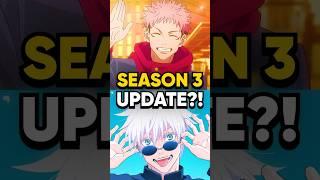 NEW Jujutsu Kaisen Season 3 Info?!