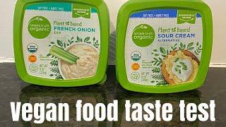 SIMPLE TRUTH ORGANIC, SOUR CREAM AND FRENCH ONION DIP #simpletruth #vegansourcream #frenchoniondip