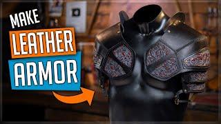 My Best Armor Yet - Leather Shoulder Armor / Pauldron Pattern