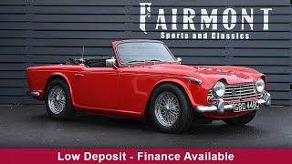 1965 Triumph TR4 *FOR SALE* - Fairmont Sports and Classics