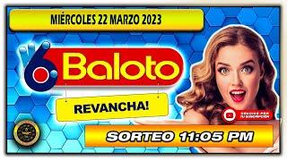 Resultado de BALOTO REVANCHA Del MIÉRCOLES 22 DE MARZO de 2023