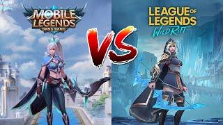 Mobile Legends Vs League of Legends Wild Rift