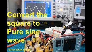 How to convert a Modified /Square wave inverter to Pure Sine