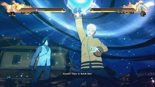 Adult Sasuke And Hokage Naruto vs Six paths Madara 60fps - Naruto storm 4