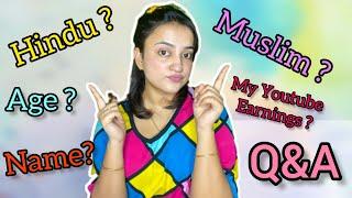 Q&A  Hindu / Muslim ?? My Youtube Earnings ?? First Time Q&N Video || Tabbu Sabnam Official