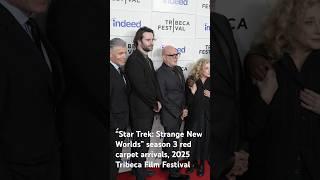 “Star Trek: Strange New Worlds” season 3 red carpet arrivals #Tribeca2025 #StarTrek