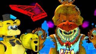FNAF ОГРОМНАЯ КОШМАРНАЯ ЧИКА БОСС ПРОТИВ ФРЕДДИ и ФОКСИ из ФНАФ !!! КТО ПОБЕДИТ ???