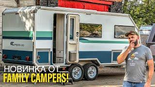 Крепкий, с внедорожной подвеской, двухосный #автодом от Family Campers. Новинка лета 2024.