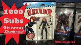 1000 Subscriber Giveaway Marvel Legends Vintage BLACK WIDOW - THANK YOU!