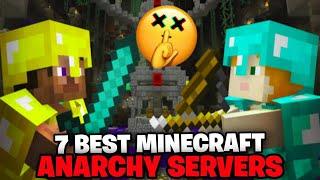 7 BEST MINECRAFT ANARCHY SERVERS IN 2023! (1080P HD)