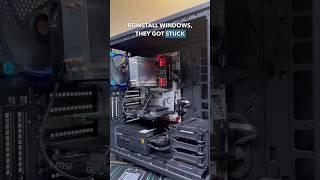 Can’t Install Windows! #pcrepair #computerrepair #gamingcomputer #pcbuild #gamingpc