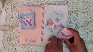 Studio 28E Design Team Project: Butterflies and Flowers Notebook Journal