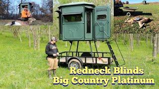 Redneck Blinds Big Country 6x7 with trailer | KOAM Outdoors Reviews