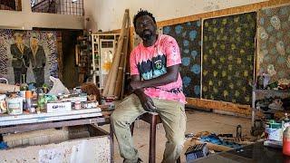 Biennale de Dakar : Omar Ba, vedette de l'art contemporain africain