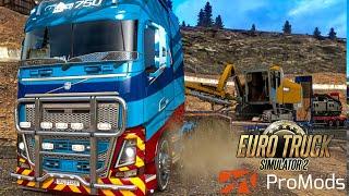 ETS2 ProMods - STEINBRUCH von Kirkirnes, Hier ist die Hölle los - Euro Truck Simulator Multiplayer