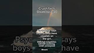Crush facts #crush #fyp #shorts #fakta #facts