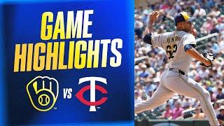 Brewers vs. Twins Game Highlights (6/21/25)  MLB Highlights