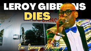 Leroy Gibbons Collapses & Dies in Studio | 80s Lovers Rock Legend Mourned by King Jammy