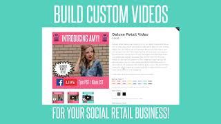 SOCIAL RETAIL VIDEOS - Custom Designed Social Media Videos for Social Retailers