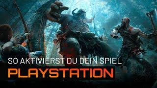 Wie aktiviere ich mein Spiel - PlayStation