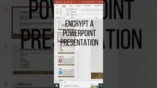 How to Password Protect a PowerPoint Presentation File