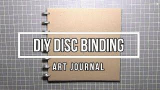 DIY Disc Binding - Art Journal