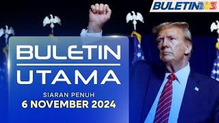 Donald Trump Menang Pilihan Raya A.S, Tewaskan Kamala Harris | Buletin Utama, 6 November 2024