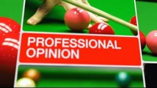 Snooker-Professional Opinion of Mark Williams